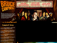 Tablet Screenshot of bruce-campbell.com